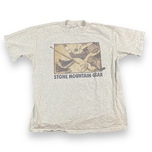 Vintage Stone Mountain Gear Hockey T-Shirt NHL Y2K Retro